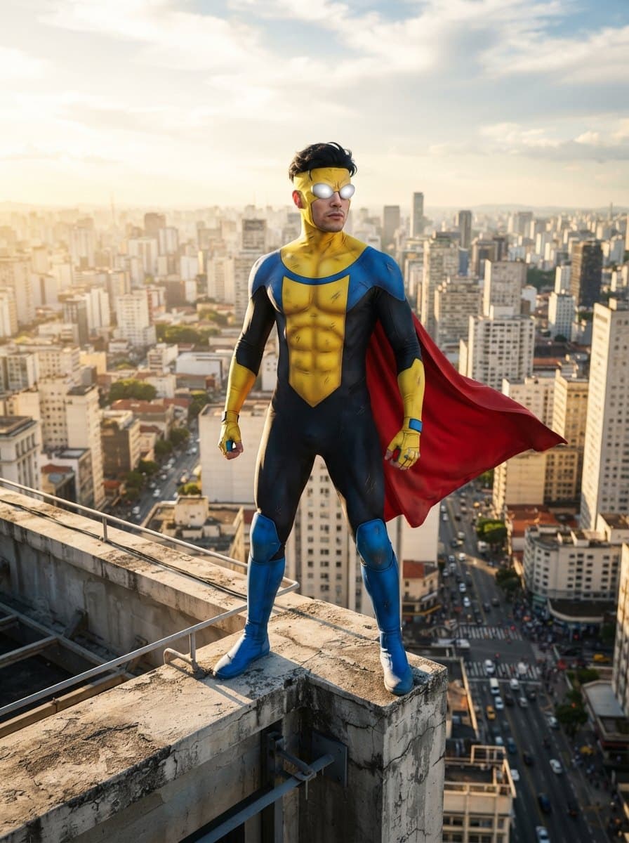 Invincible costume — example look