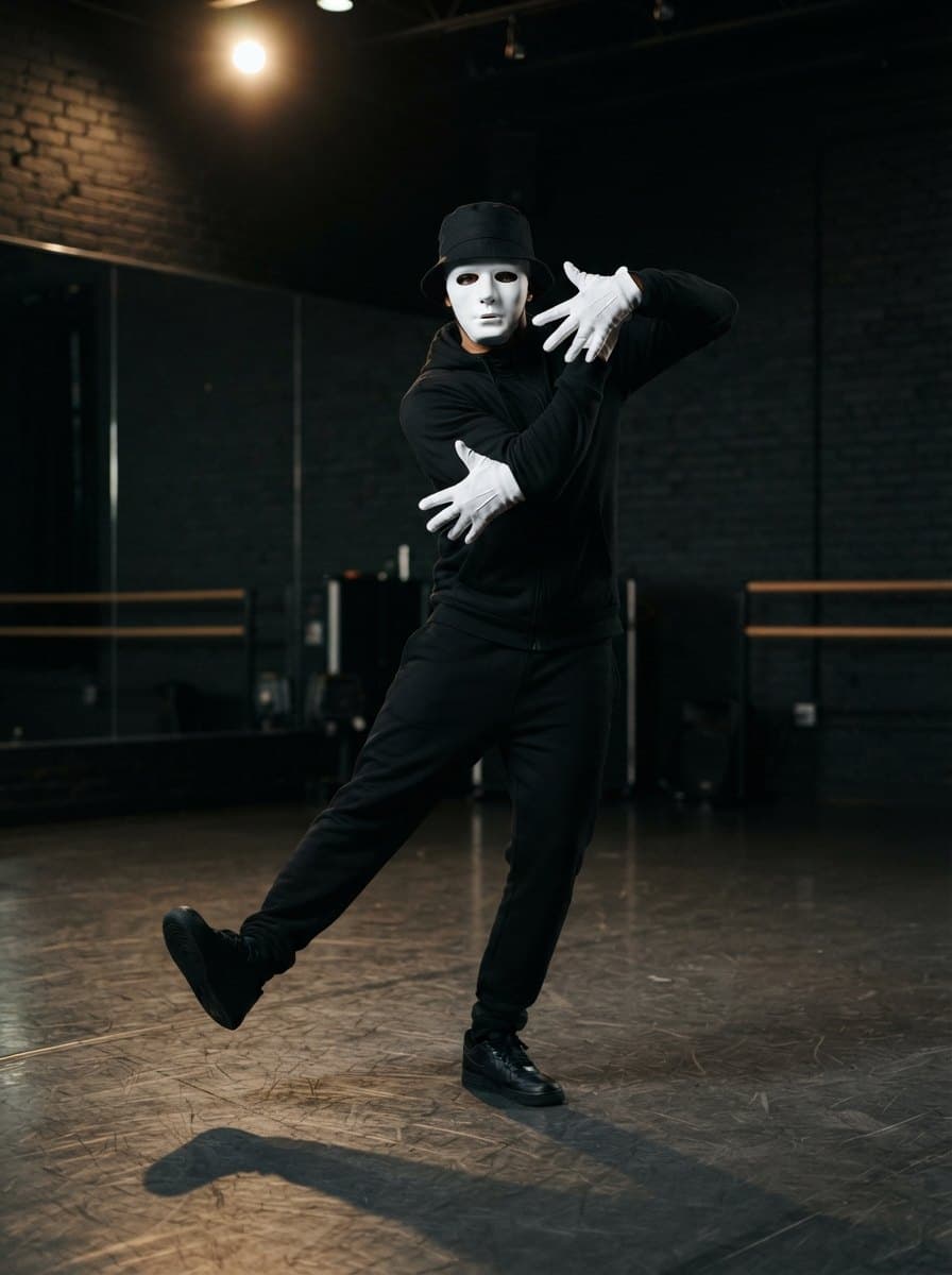 Jabbawockeez costume — example look