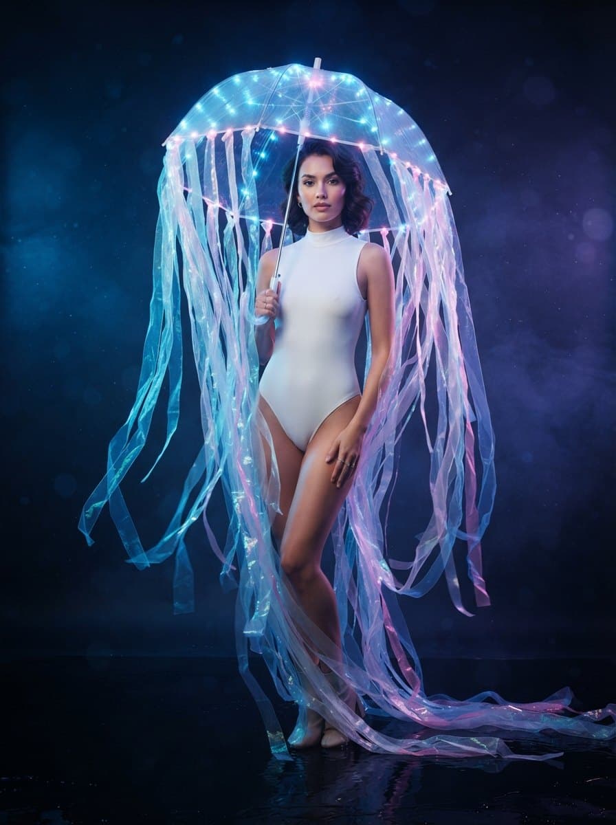 Jellyfish costume — example look