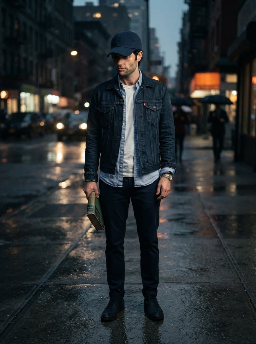 Joe Goldberg costume — example look