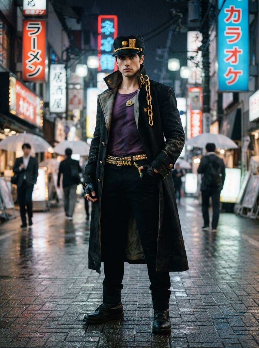 Jotaro Kujo costume — example look