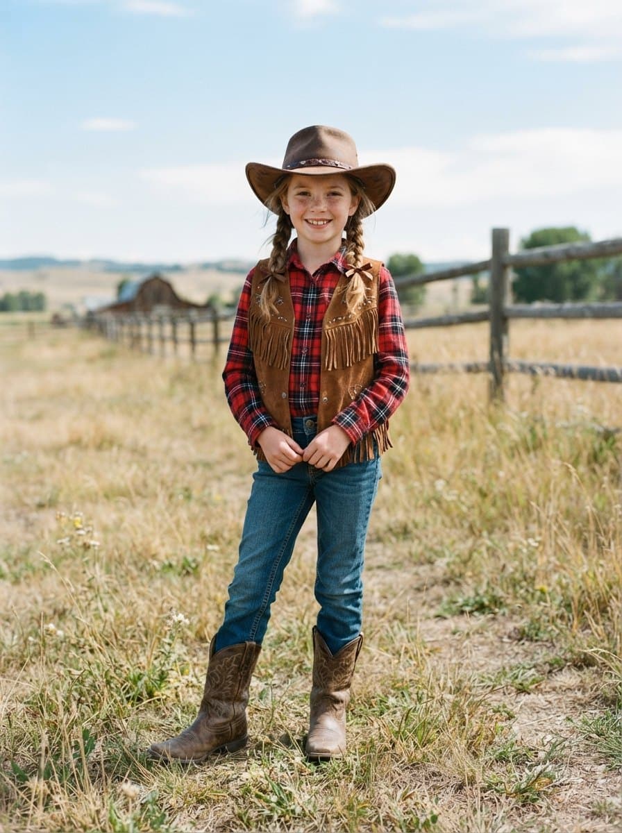 Kids Cowgirl costume