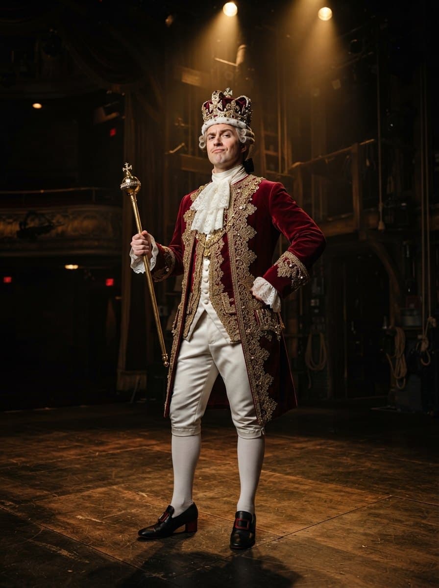 King George costume — example look
