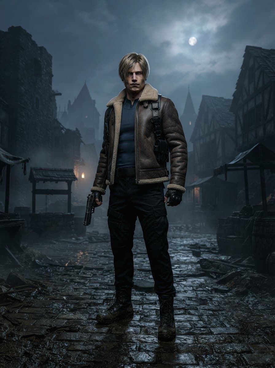 Leon Kennedy costume — example look