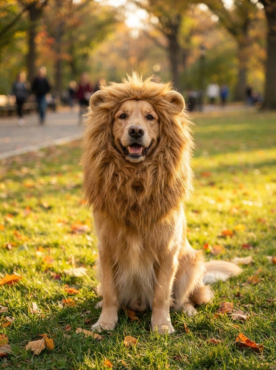Lion Dog Costume costume