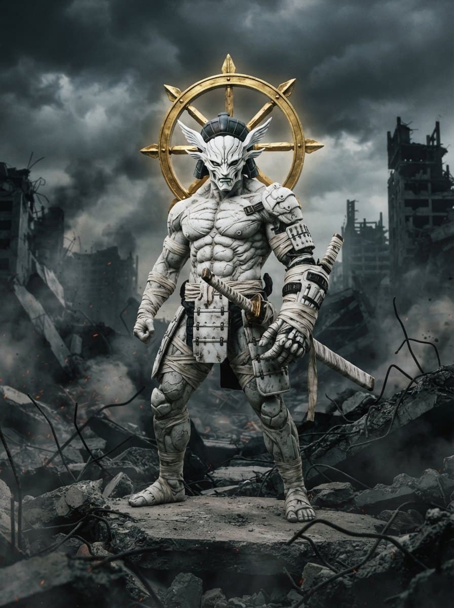 Mahoraga costume — example look