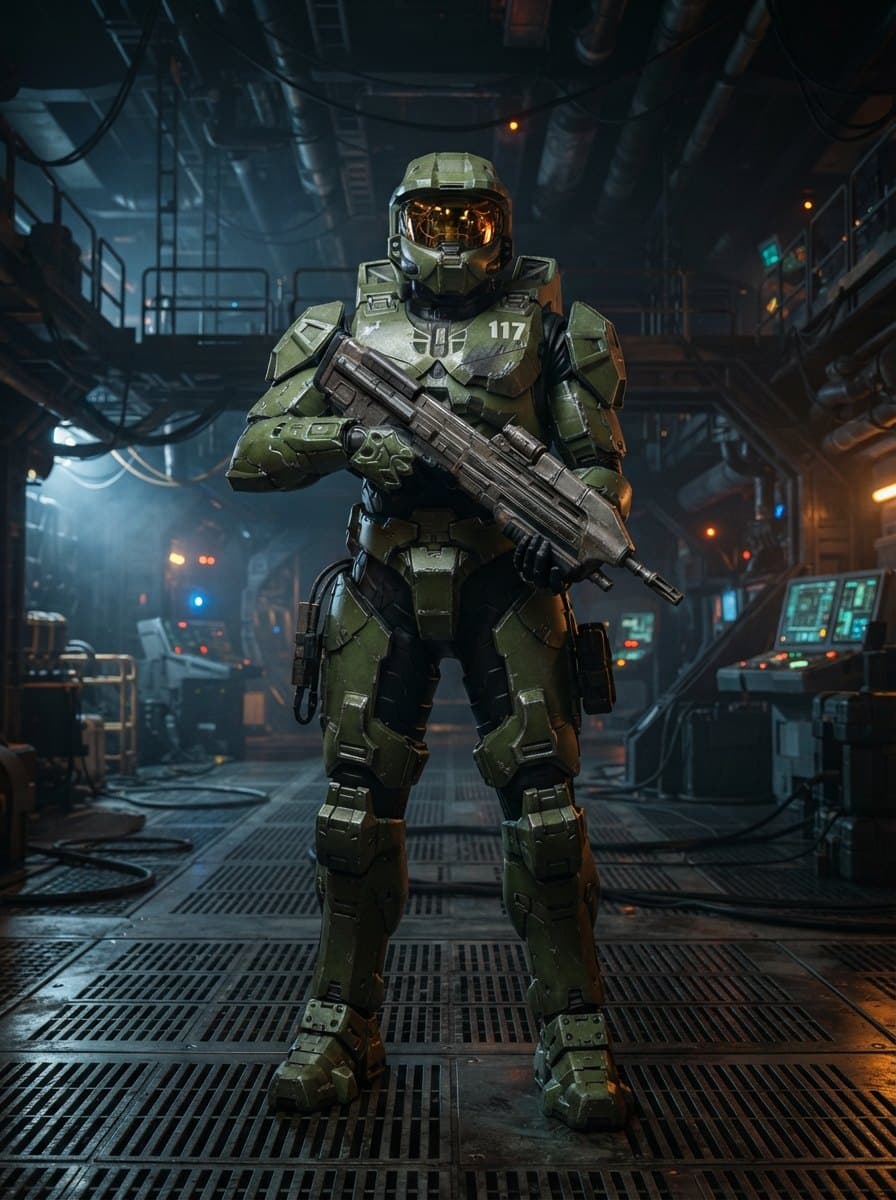 Master Chief costume — example look