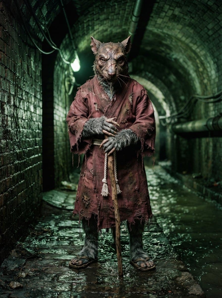 Master Splinter costume — example look