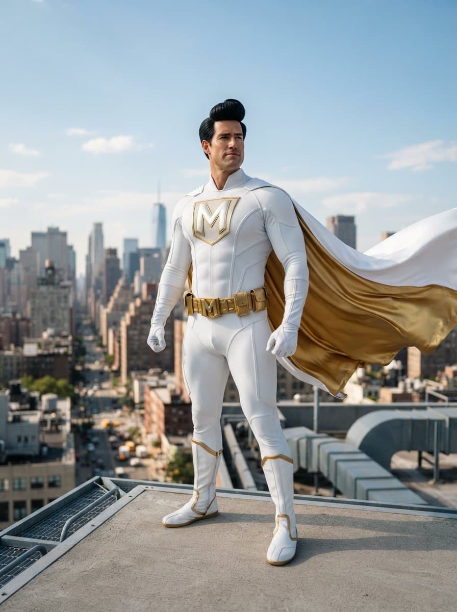 Metro Man costume — example look