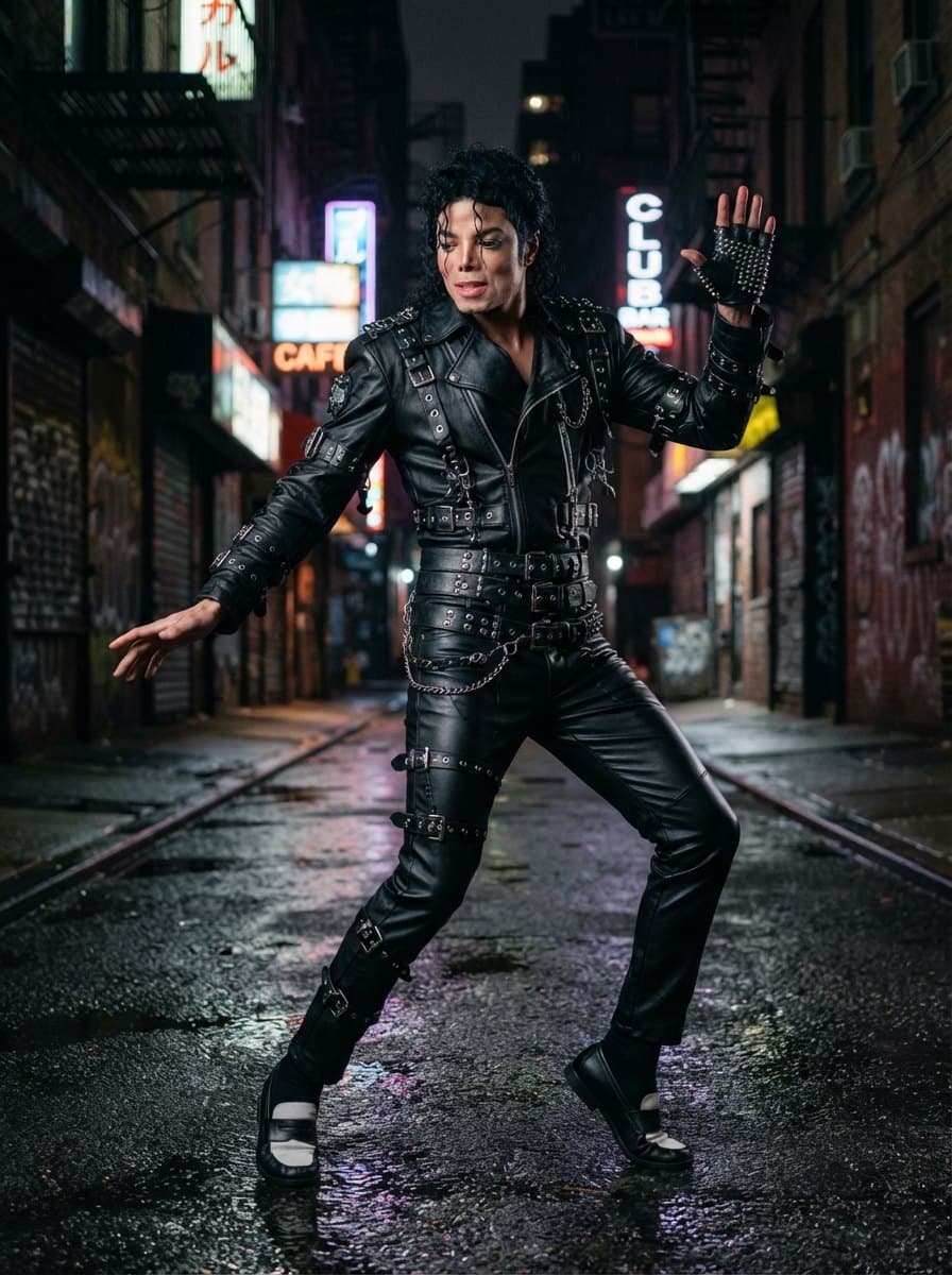 Michael Jackson Bad costume