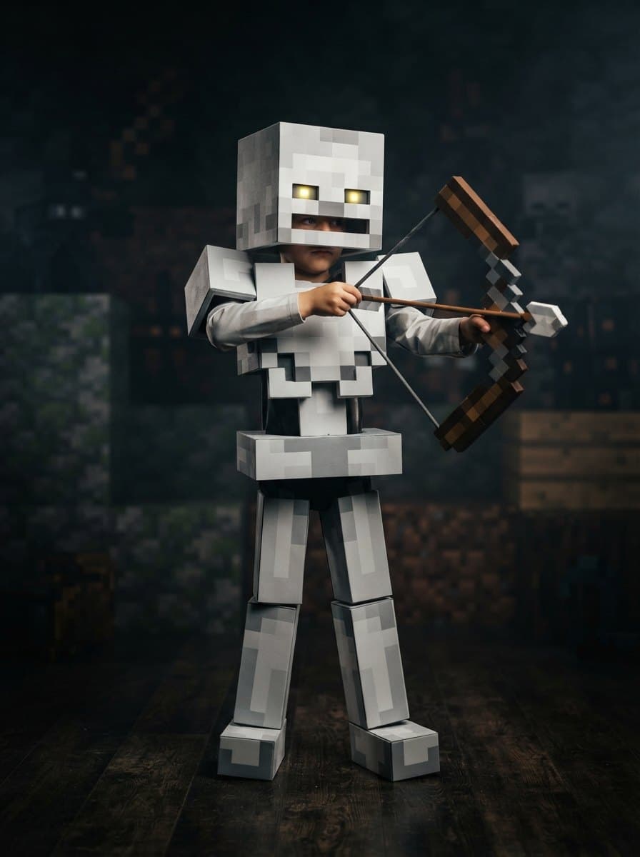 Minecraft Skeleton costume