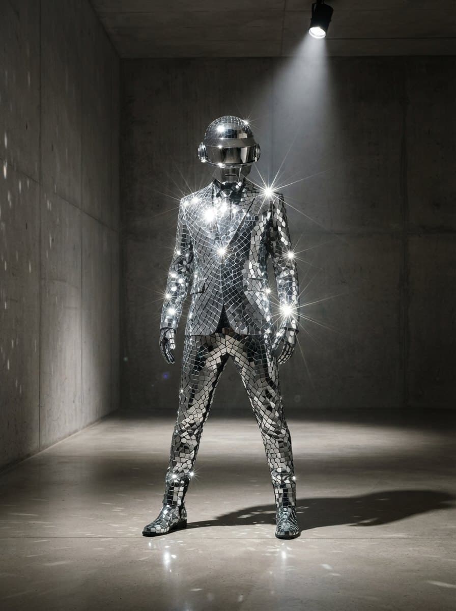 Mirror costume — example look