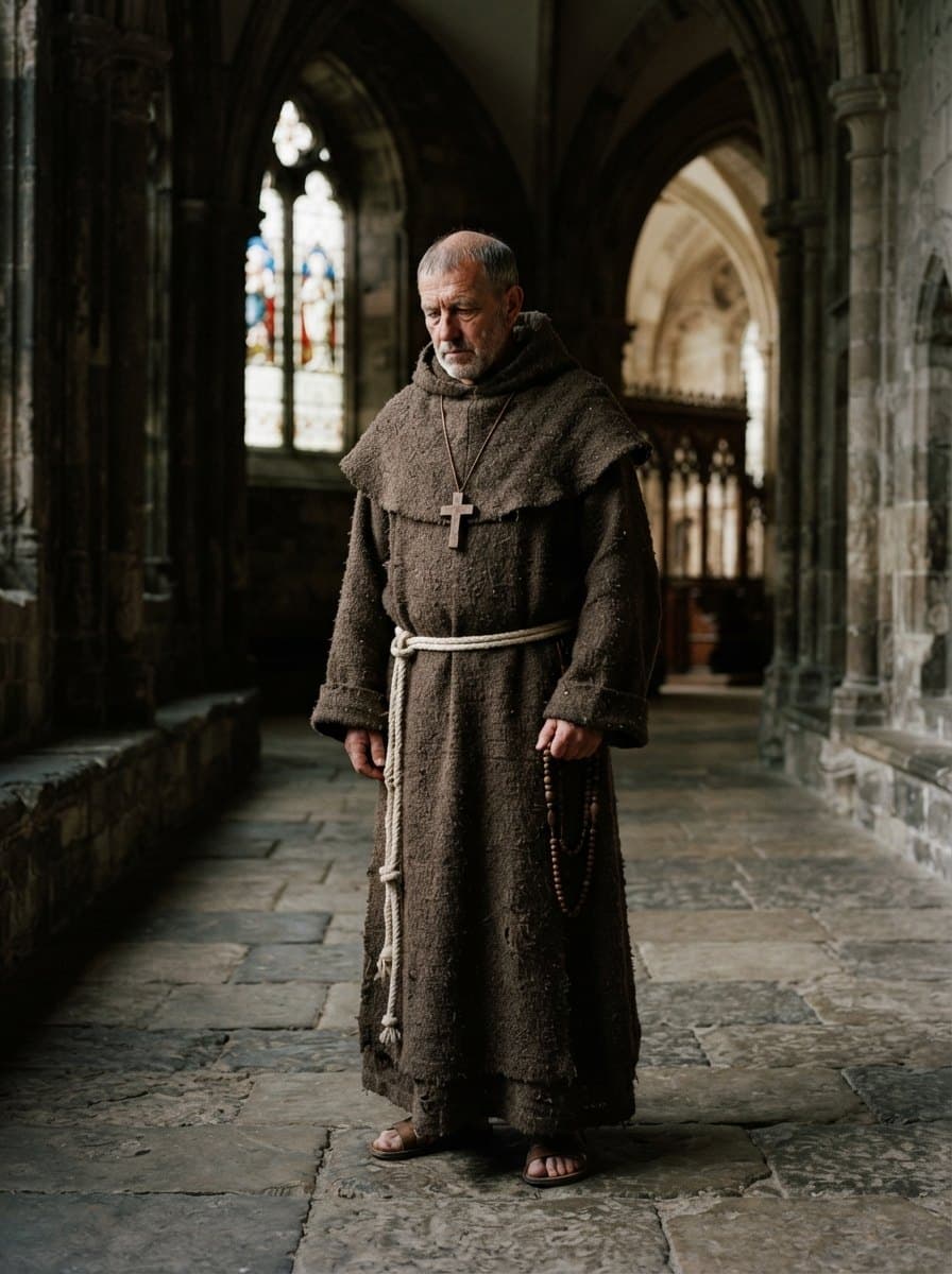Monk costume — example look