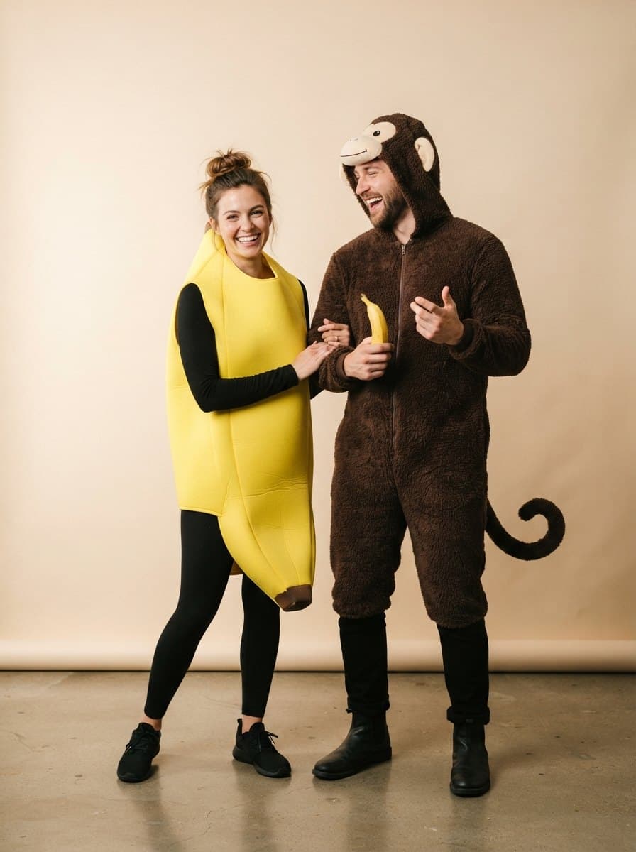 Monkey and Banana costume — example look