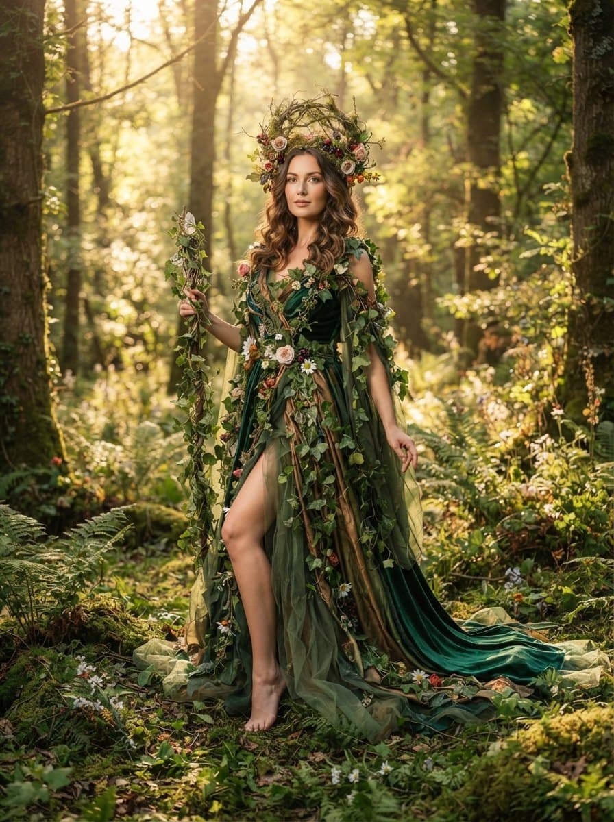 Mother Earth costume — example look