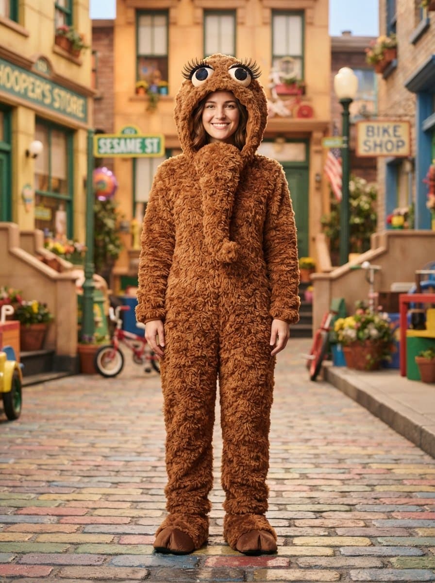 Mr. Snuffleupagus costume