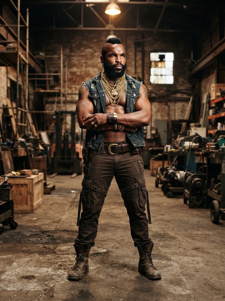 Mr. T costume — example look