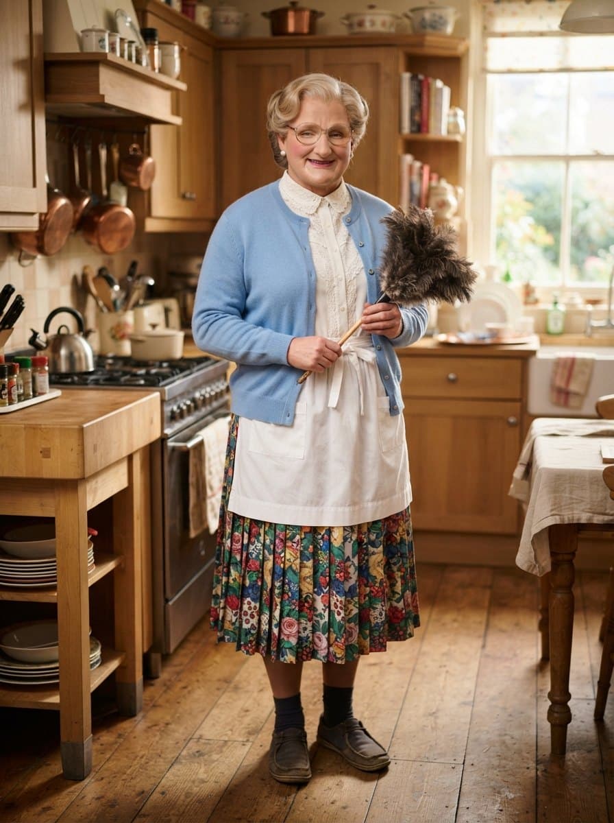 Mrs. Doubtfire costume