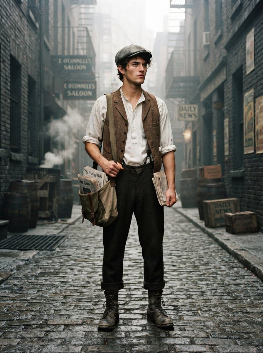 Newsie costume