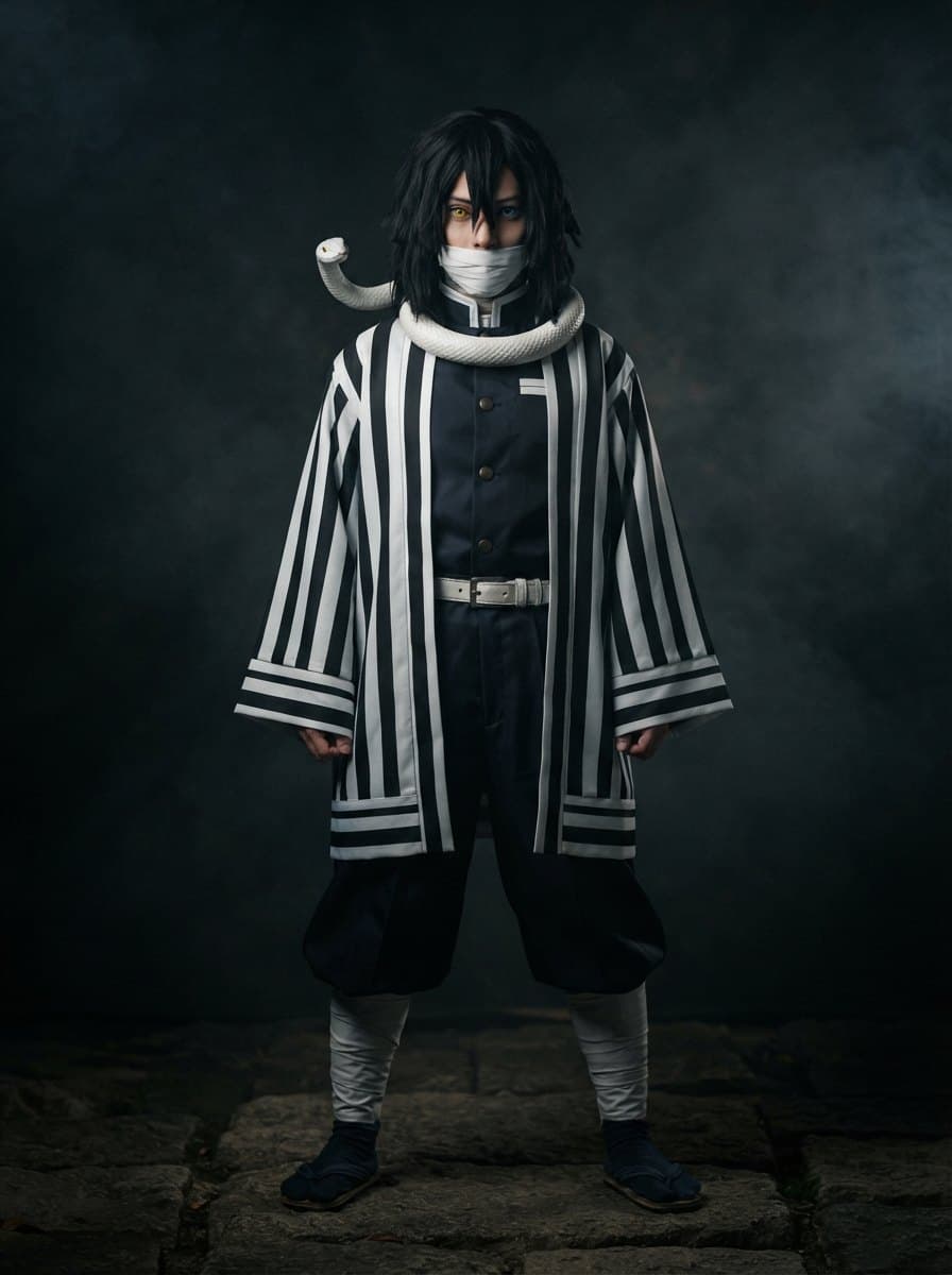 Obanai Iguro costume — example look