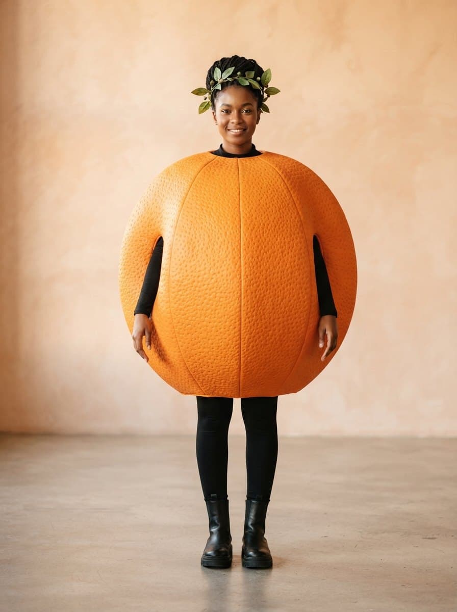 Orange costume