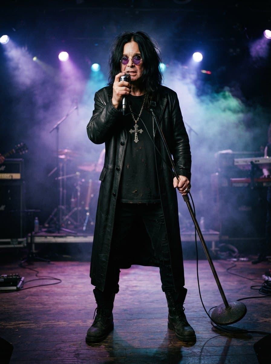 Ozzy Osbourne costume