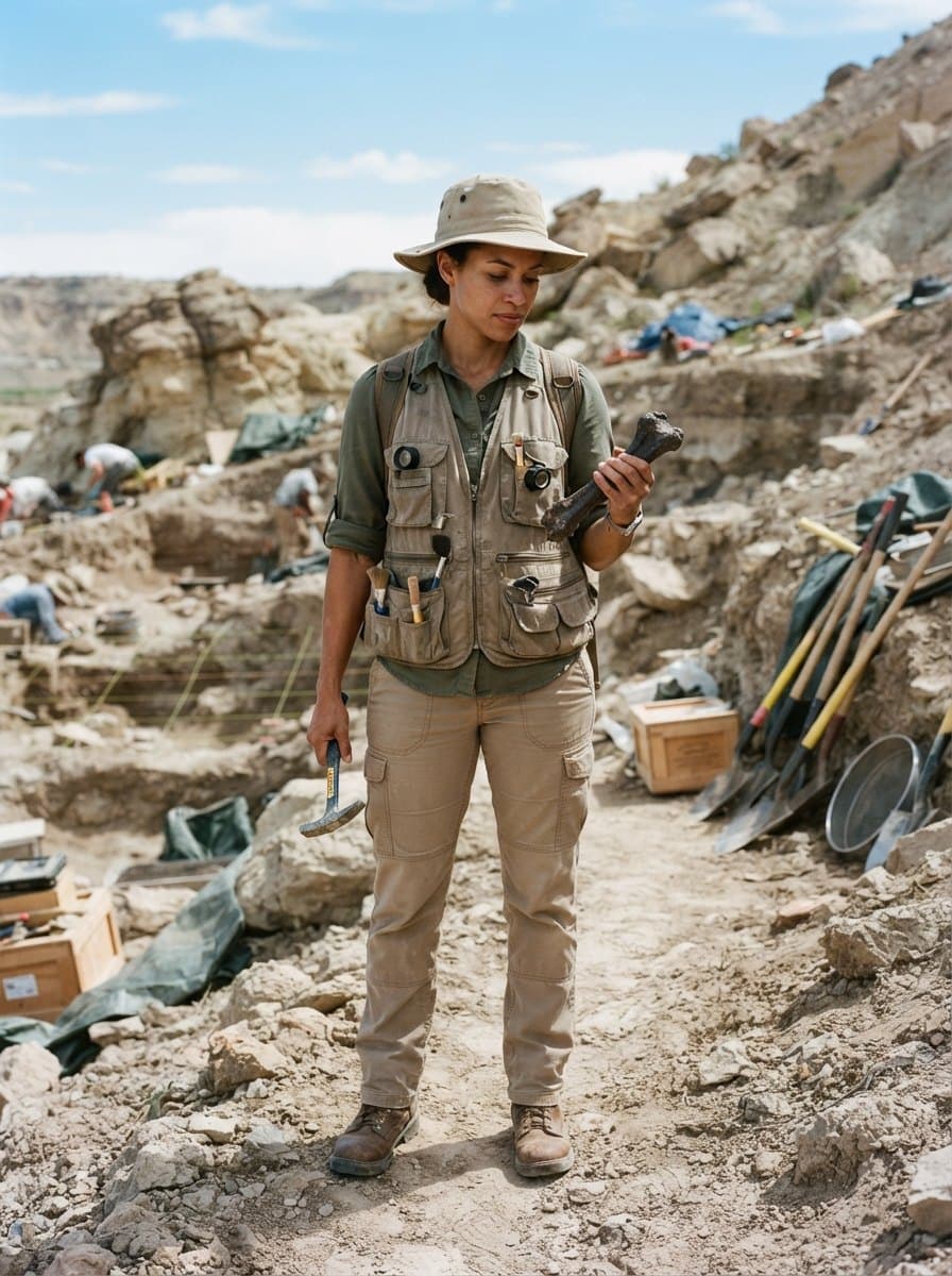 Paleontologist costume