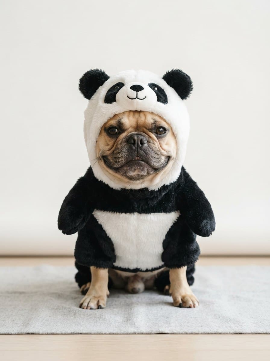 Panda Dog Costume costume