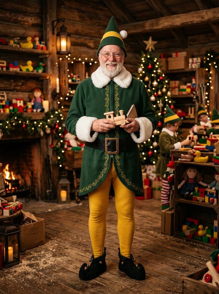 Papa Elf costume