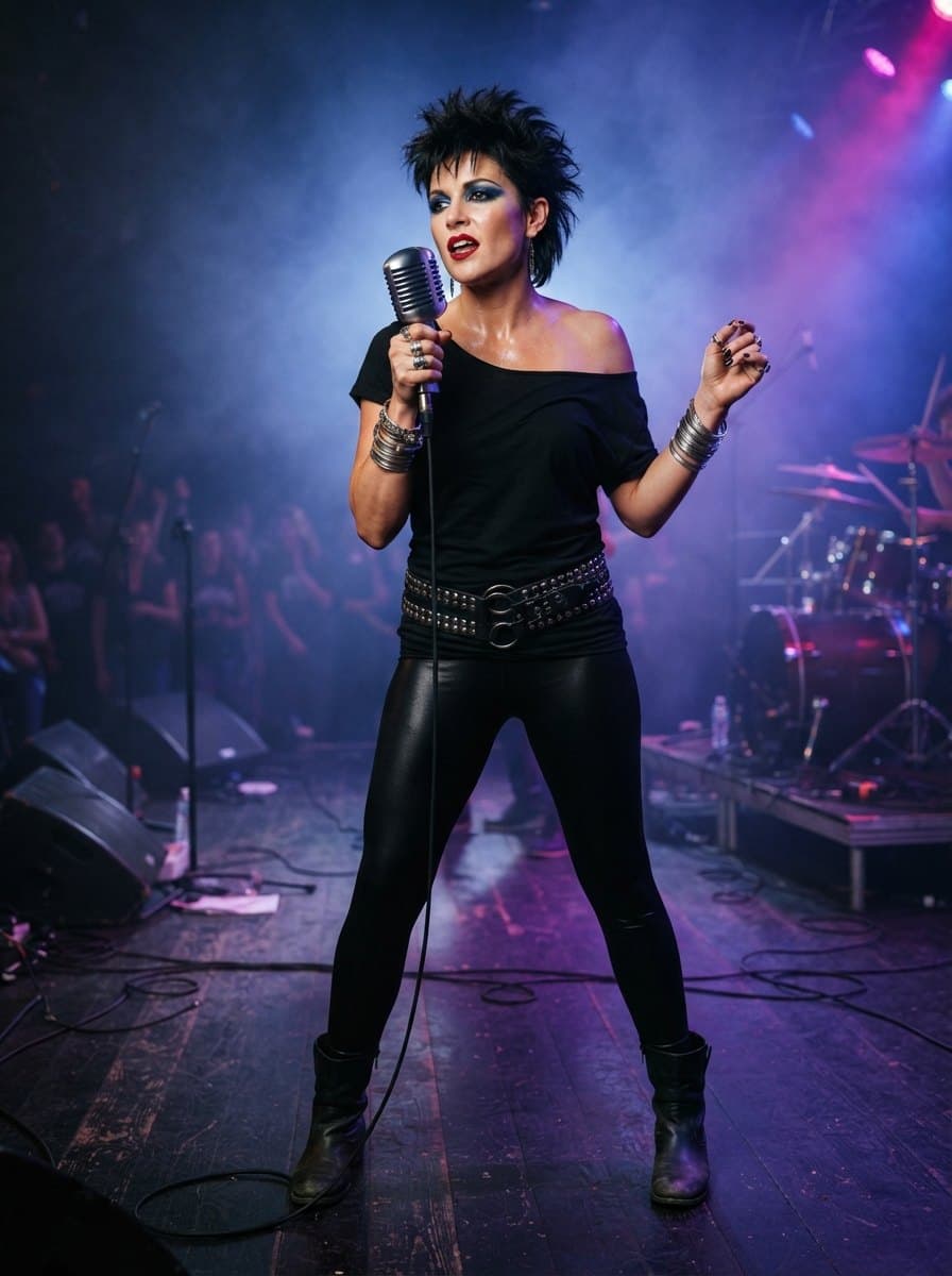 Pat Benatar costume — example look