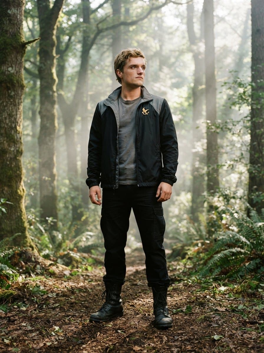 Peeta Mellark costume — example look