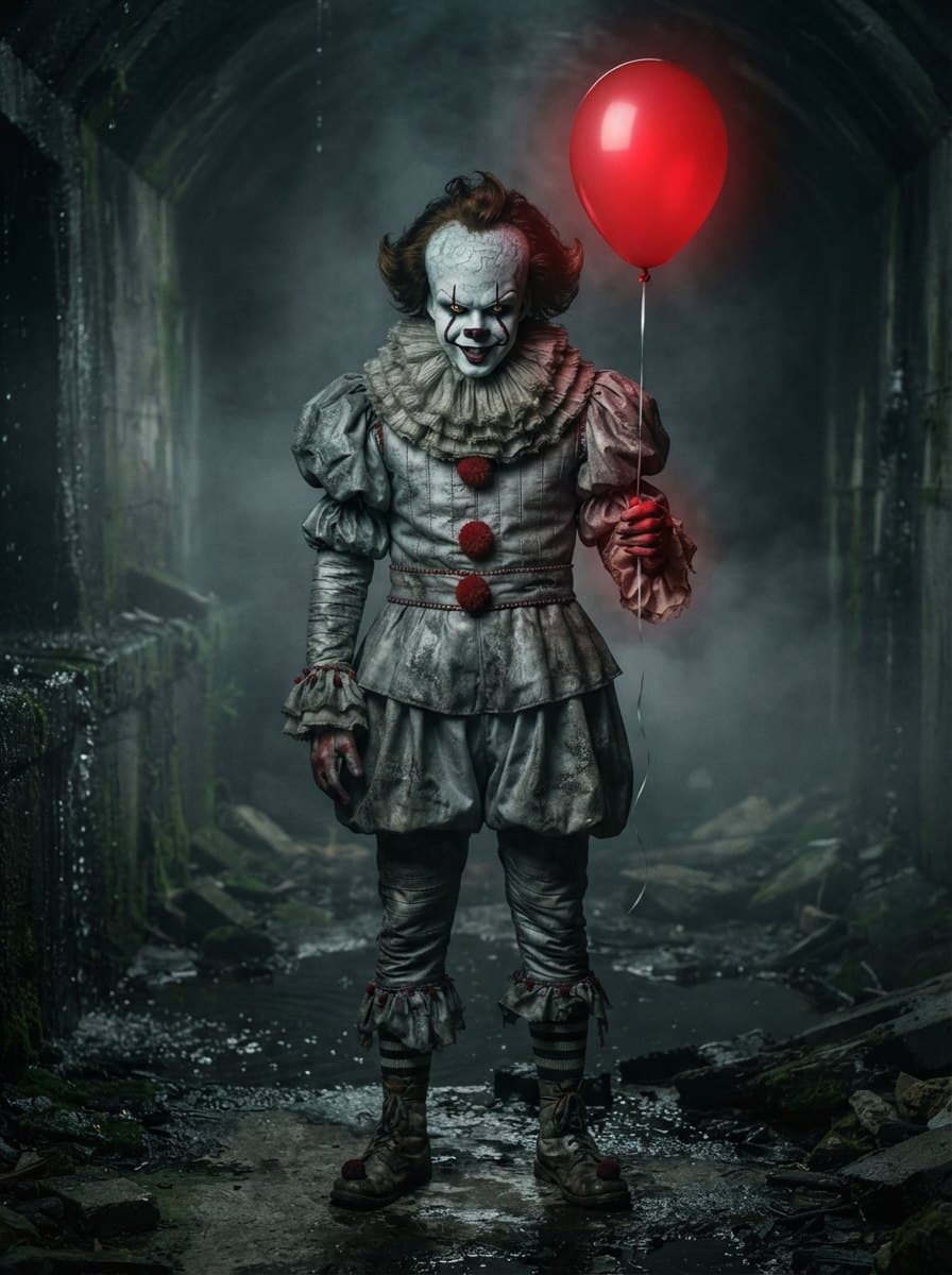 Pennywise costume — example look