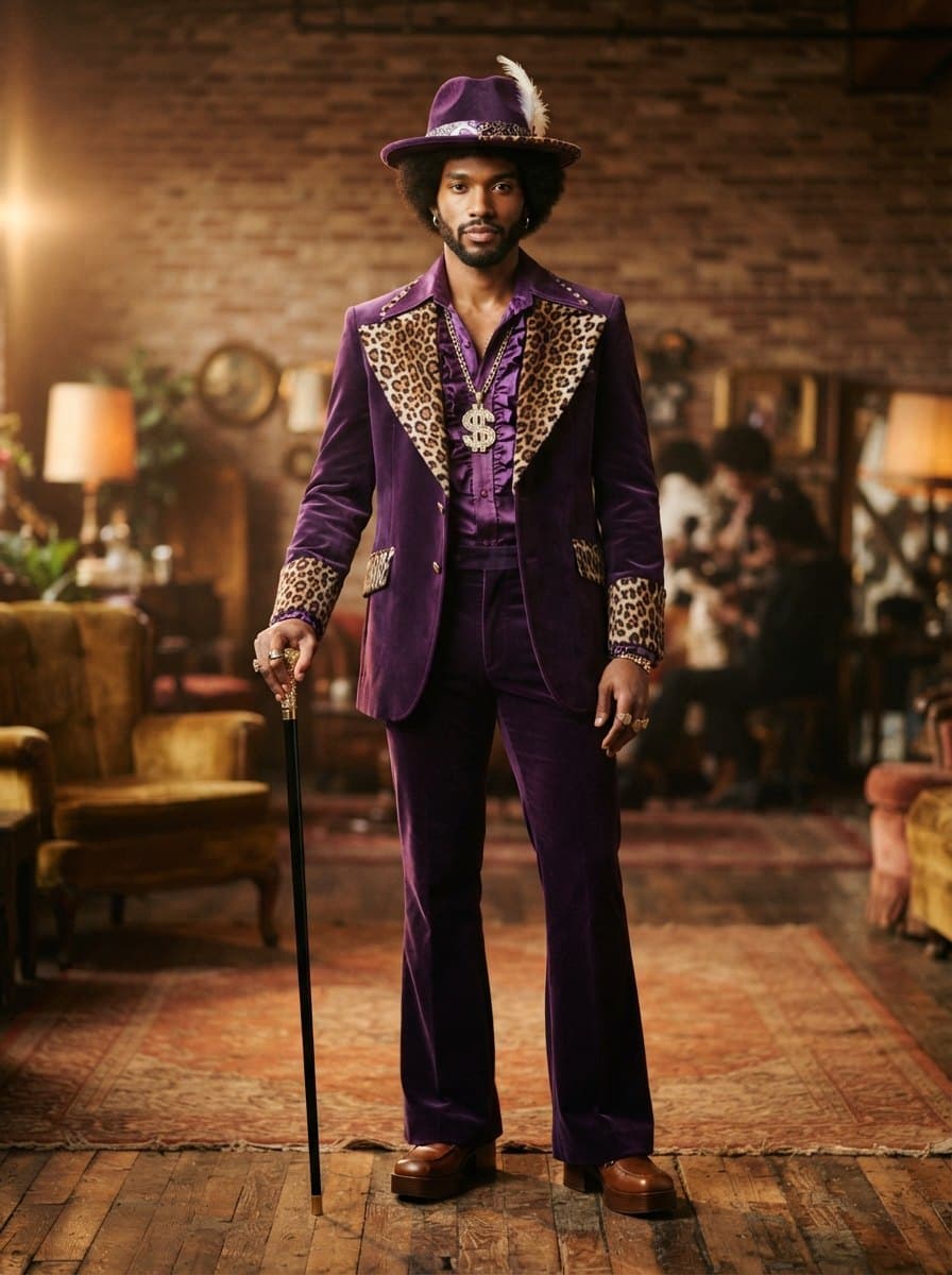 Pimp costume — example look