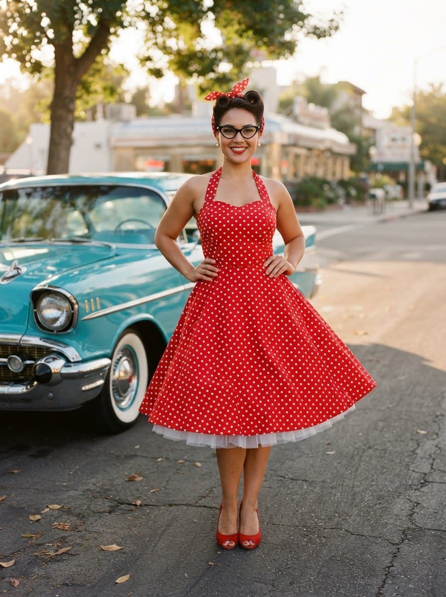 Pin Up Girl costume — example look