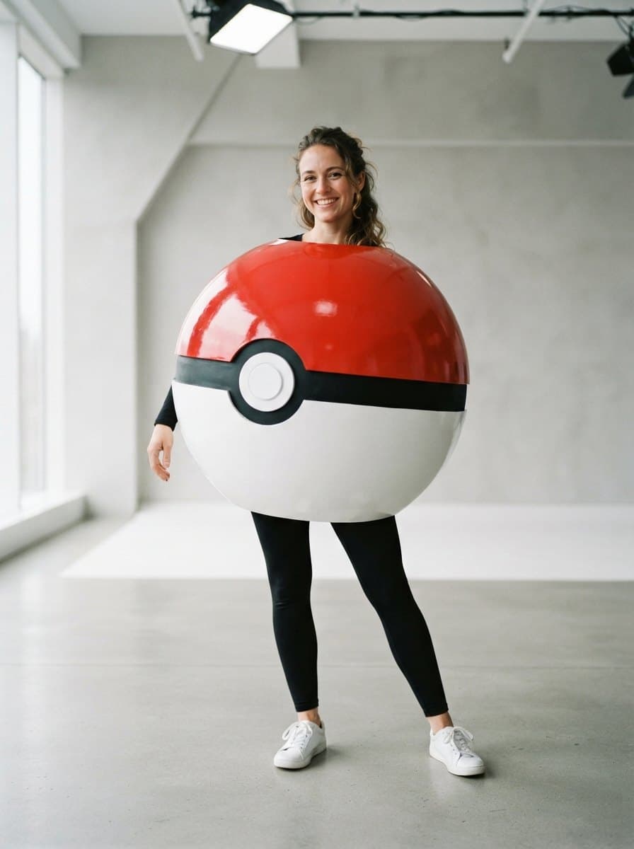 Pokeball costume