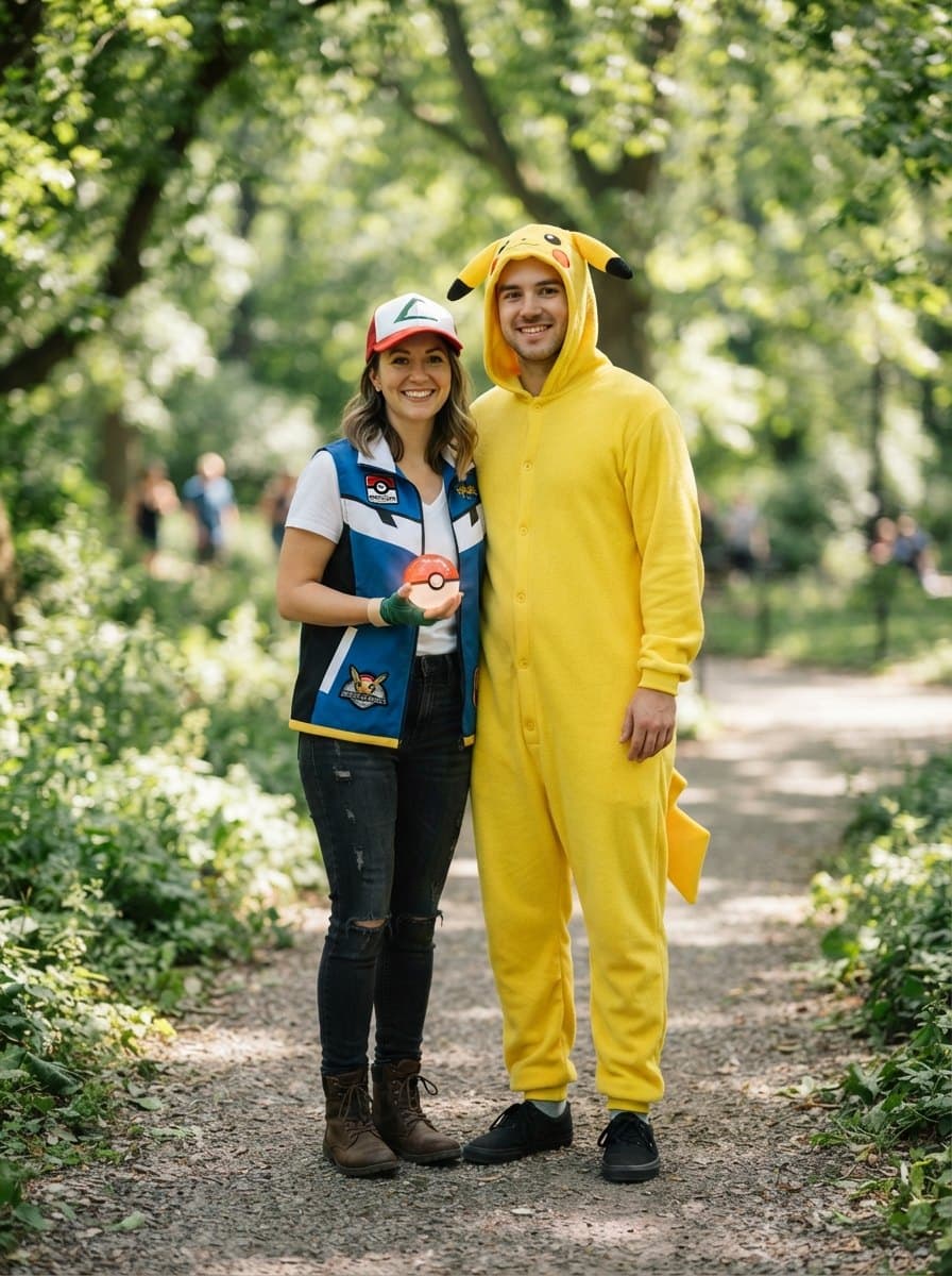 Pokemon Couples Costumes costume
