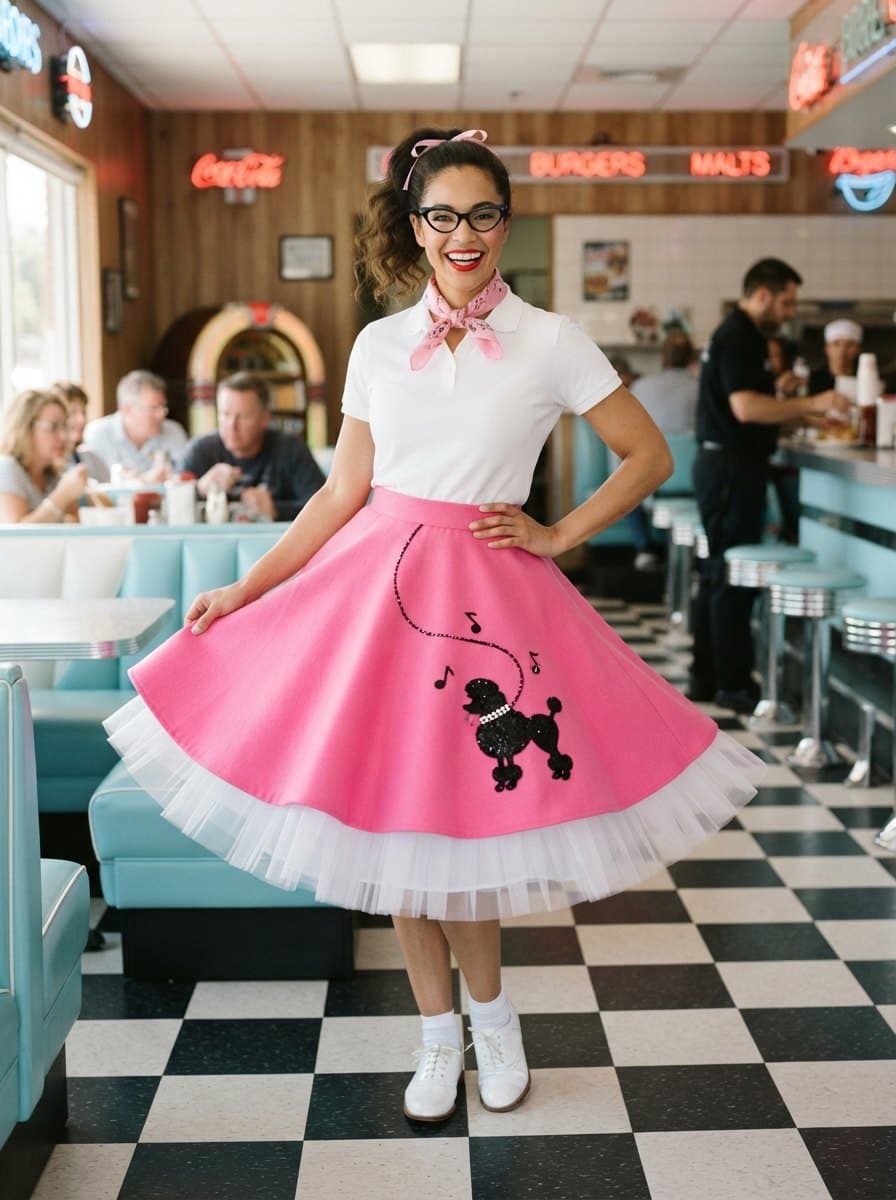 Poodle Skirt costume