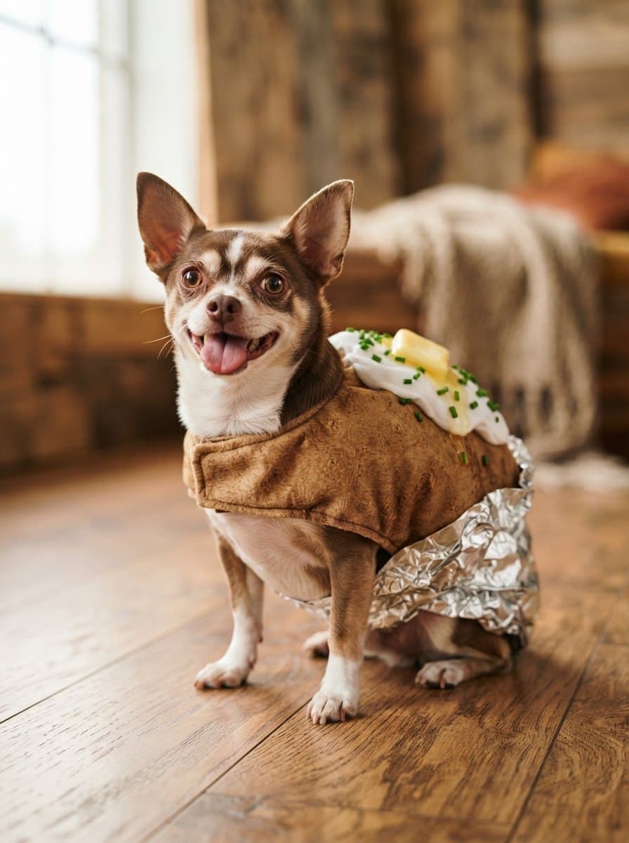 Potato Dog Costume costume