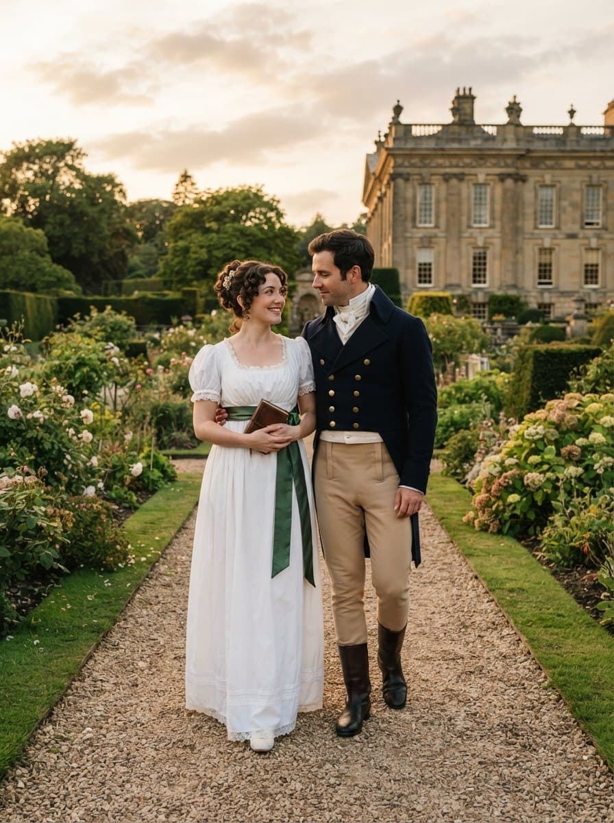 Pride and Prejudice costume — example look