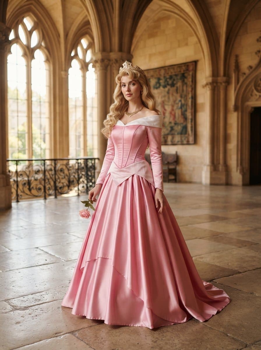 Princess Aurora costume — example look