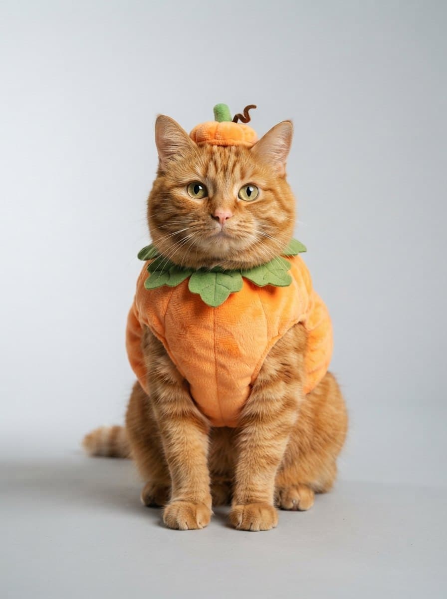 Pumpkin Cat Costumes costume — example look