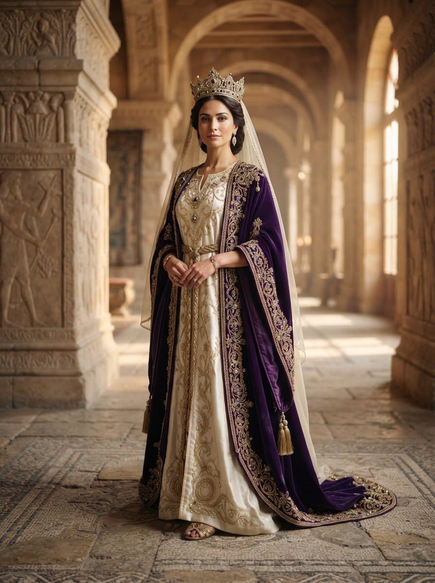 Queen Esther costume — example look