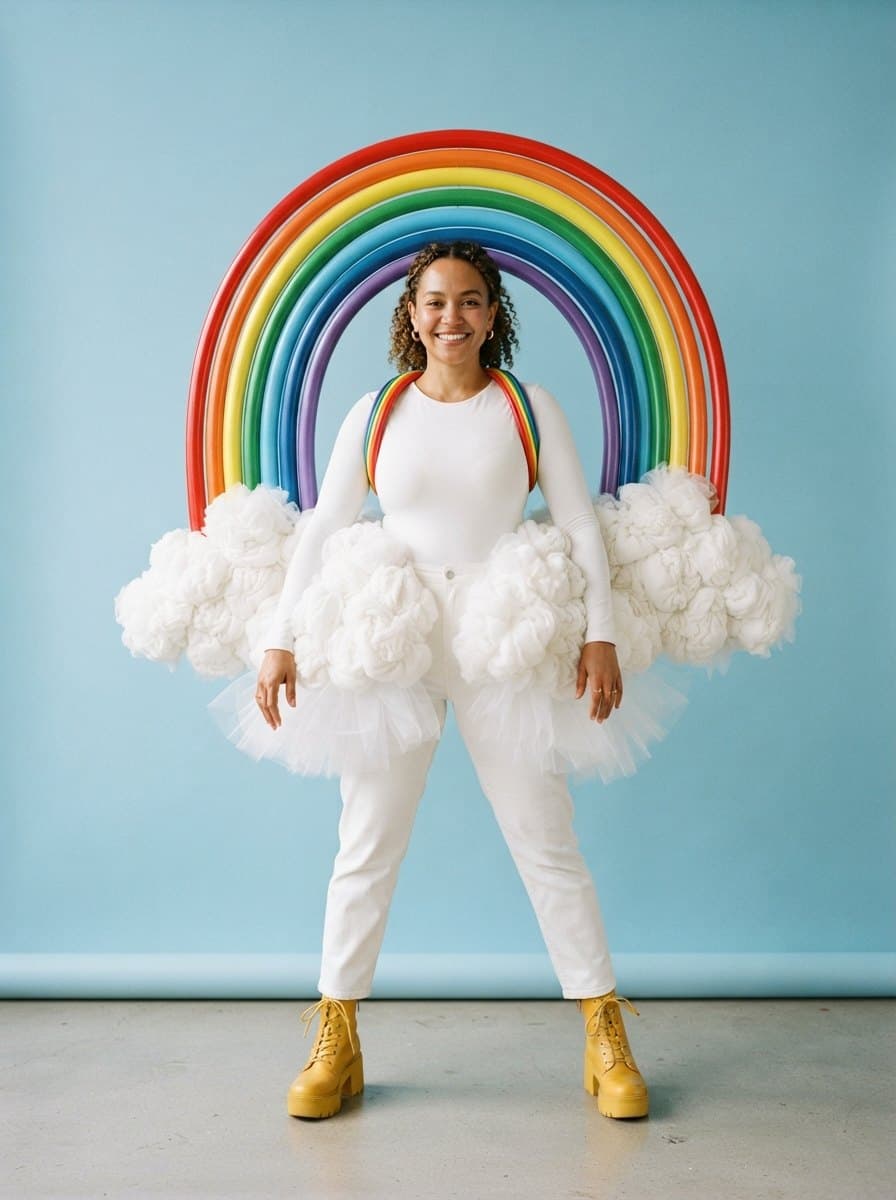 Rainbow costume