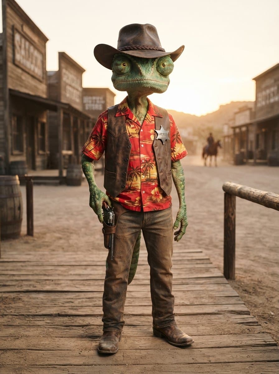 Rango costume — example look