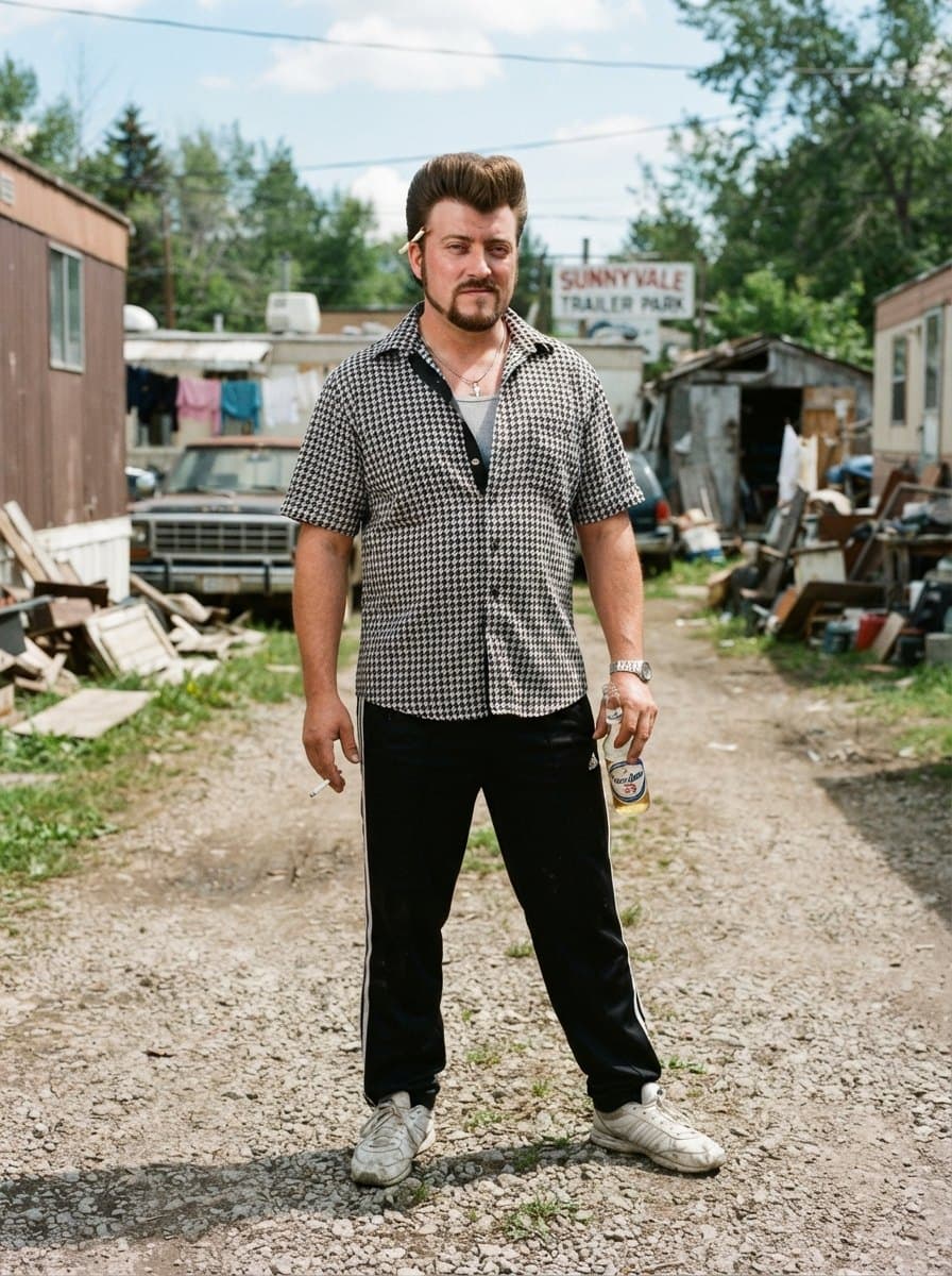 Ricky from Trailer Park Boys costume
