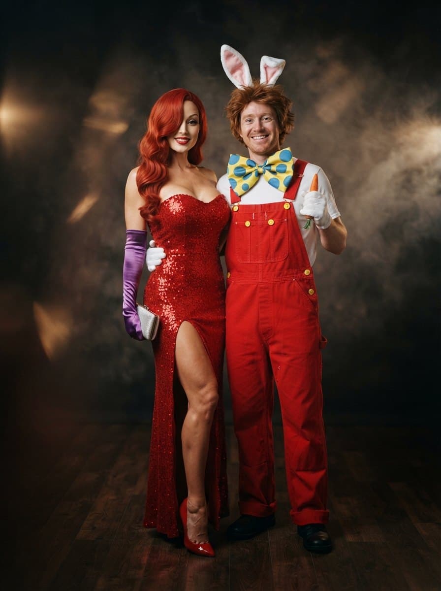 Roger Rabbit and Jessica Rabbit costume