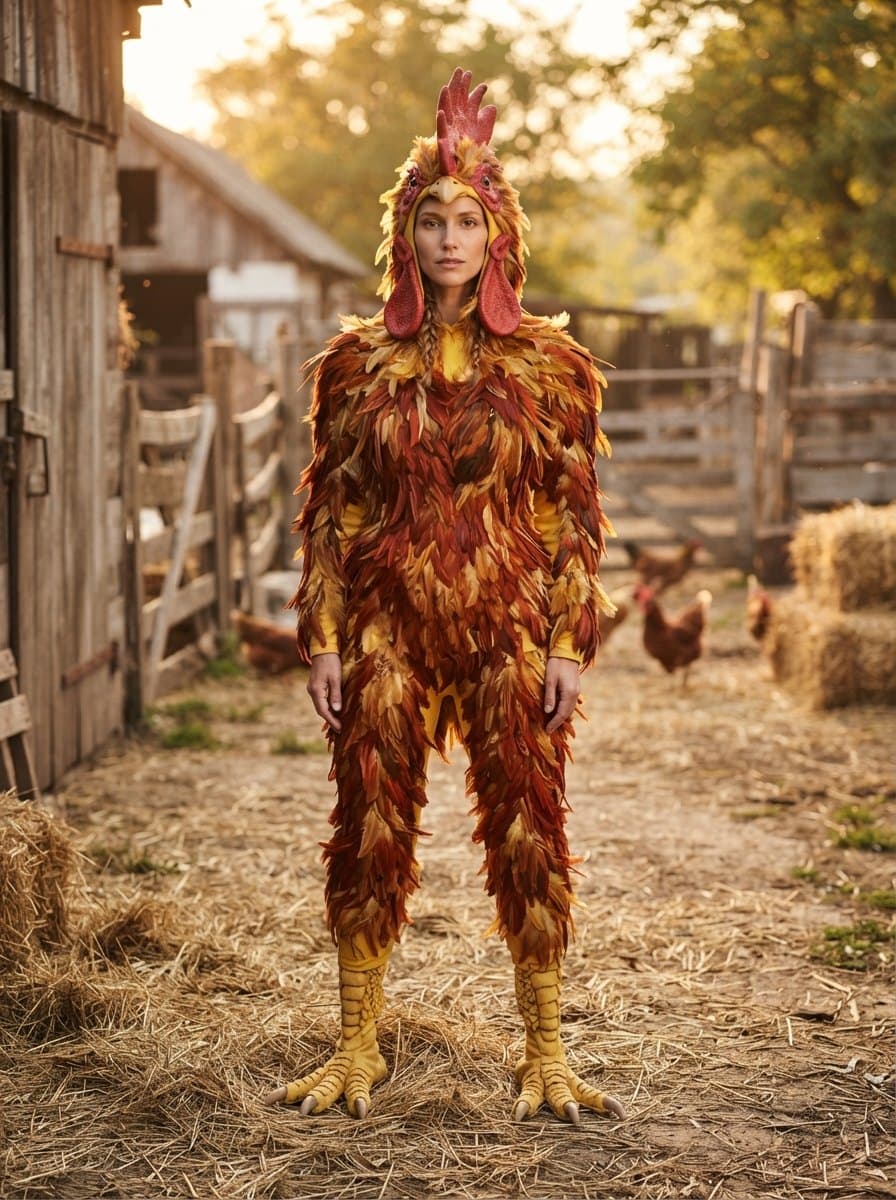 Rooster costume