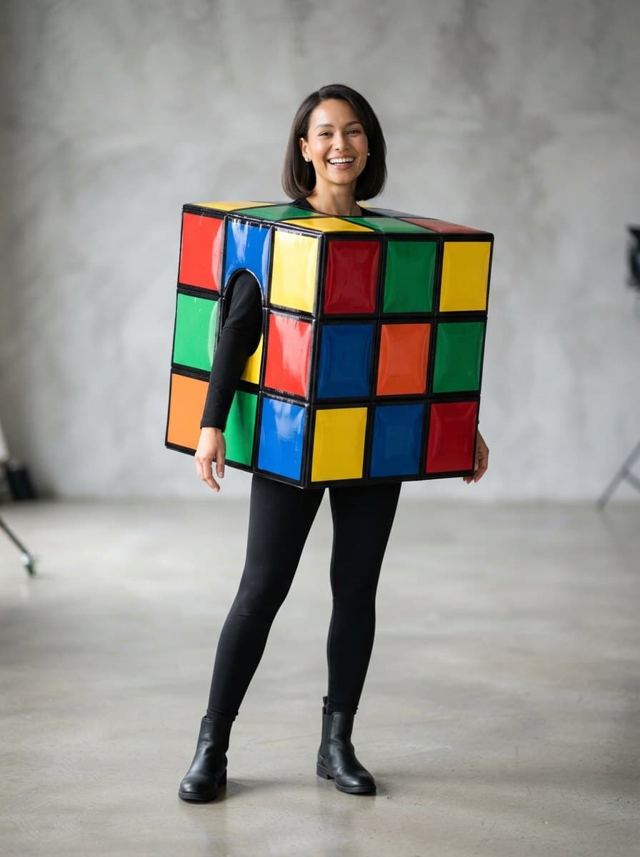 Rubik's Cube costume