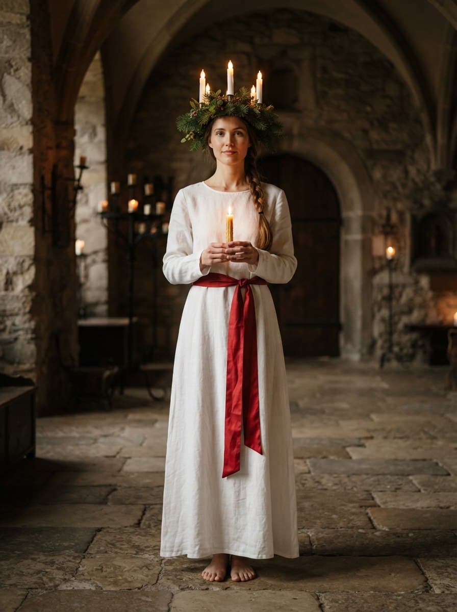 Saint Lucy costume