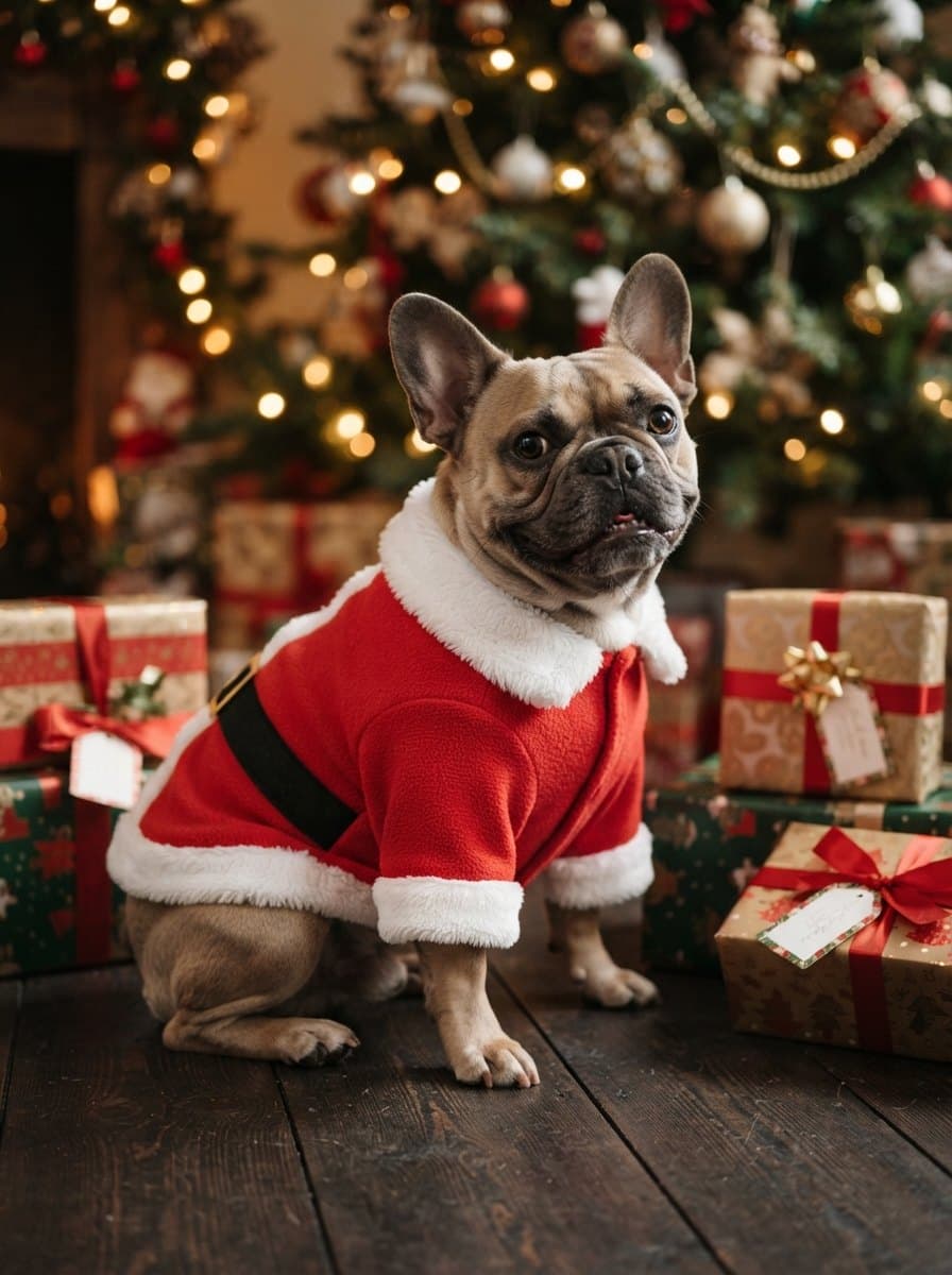 Santa Claus Dog Costumes costume